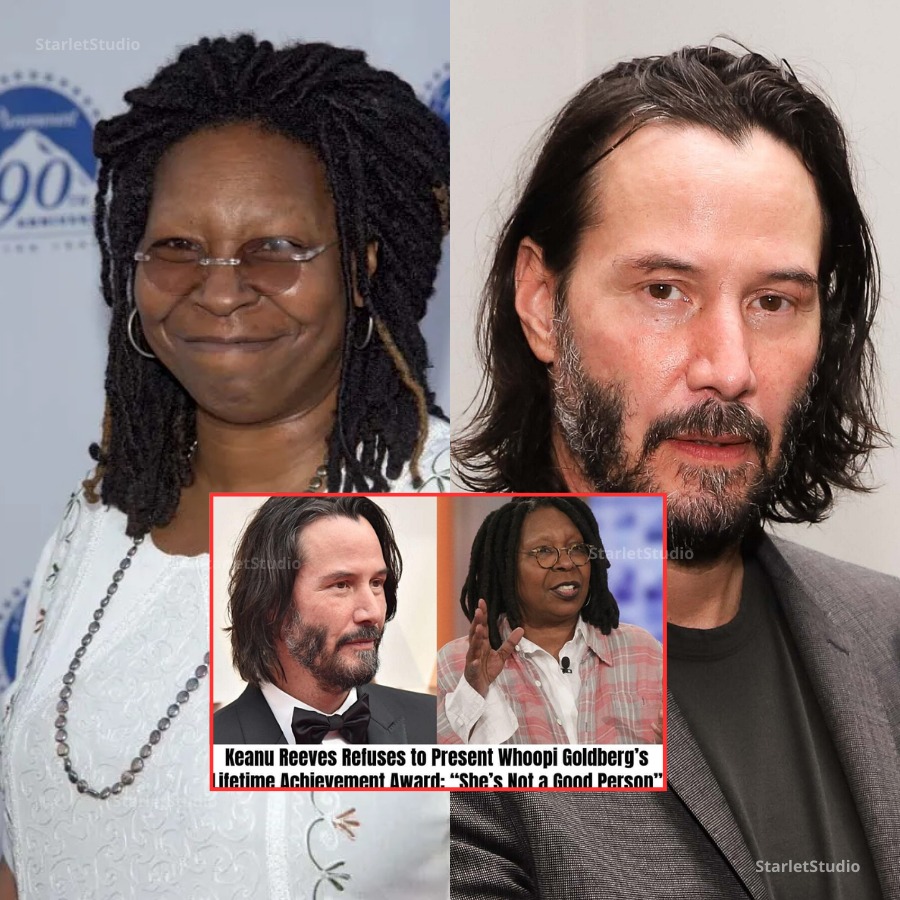 Keanu Reeves REFUSES To Present Whoopi Goldberg’s Lifetime Achievement ...